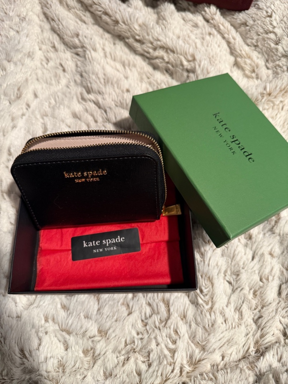 Kate spade mini leather wallet - Picture 3 of 4